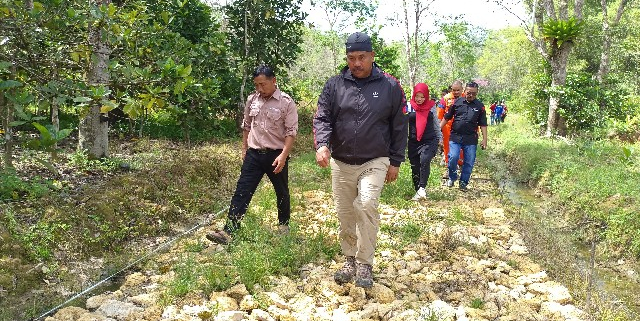 Bupati Ingin Pengerasan Jalan Usaha Tani Prangat Baru Segera Rampung